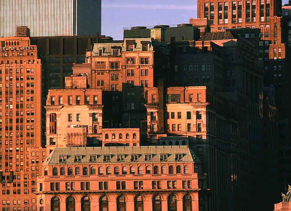 Downtown Manhattan, 1978.