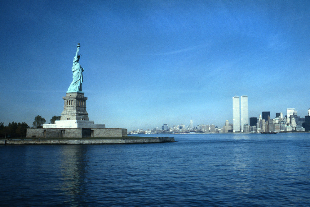 Staten Island and Downtown Manhattan, 1978.