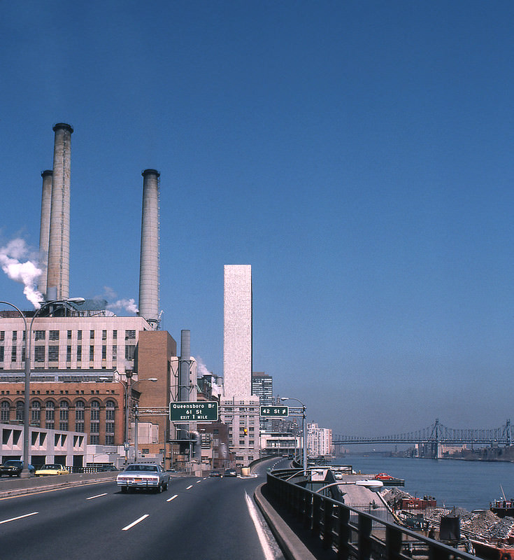 FDR Drive, Manhattan, 1977.