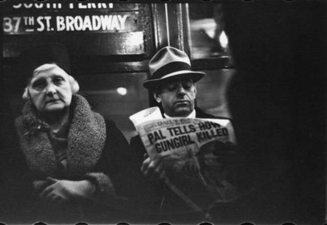 Vintage Photos Capture The Faces And Fashion Of Nyc Subway Passengers In The 1940S