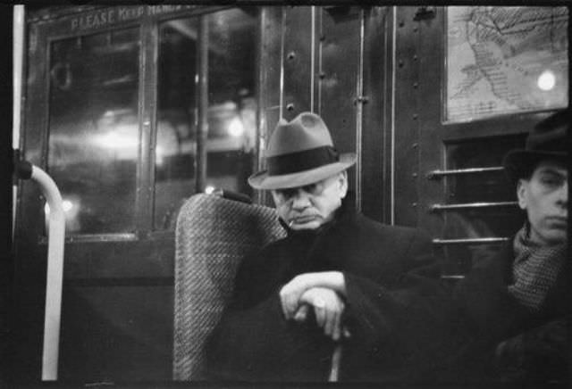 Vintage Photos Capture The Faces And Fashion Of Nyc Subway Passengers In The 1940S