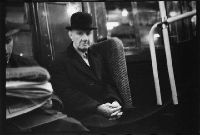 Vintage Photos Capture The Faces And Fashion Of Nyc Subway Passengers In The 1940S