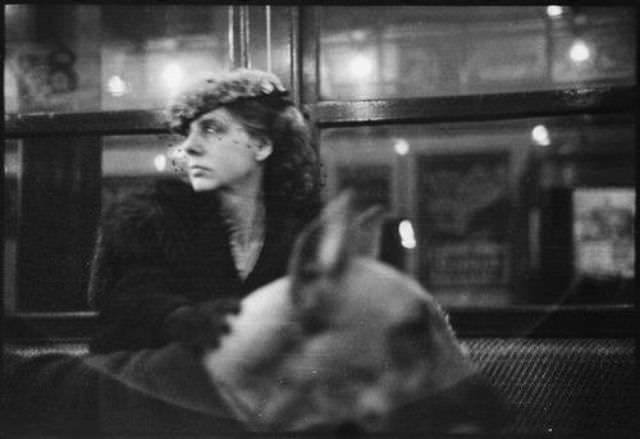 Vintage Photos Capture The Faces And Fashion Of Nyc Subway Passengers In The 1940S