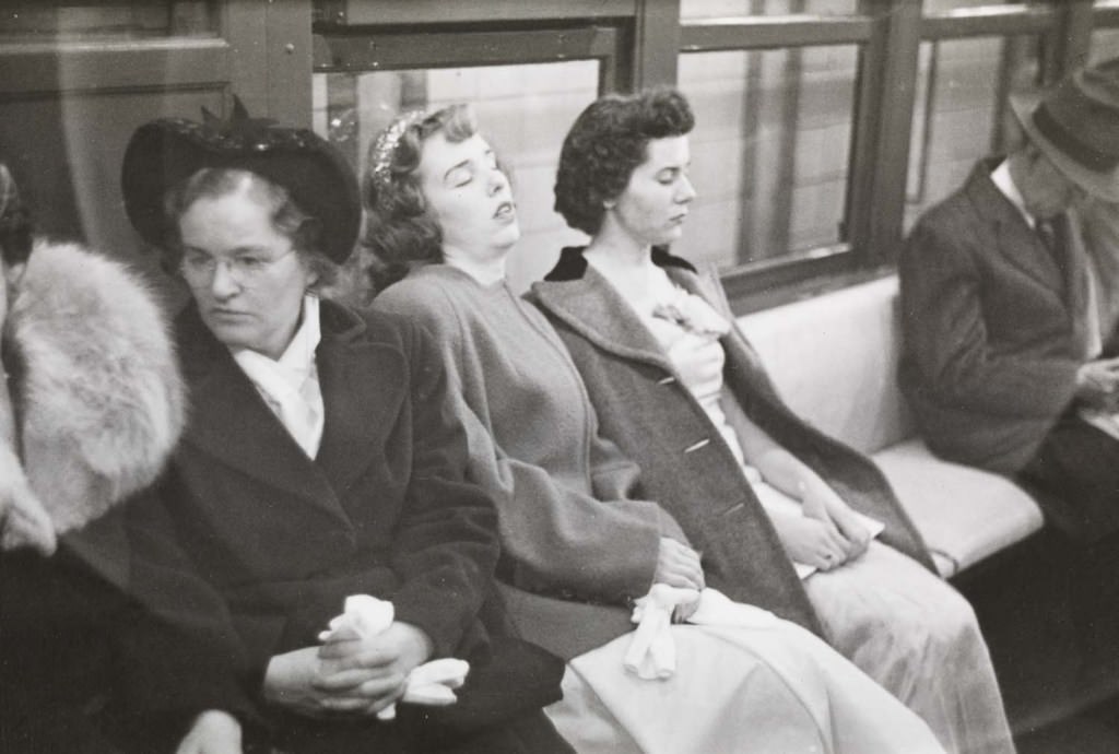 Vintage Photos Capture The Faces And Fashion Of Nyc Subway Passengers In The 1940S