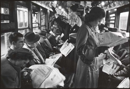 Vintage Photos Capture The Faces And Fashion Of Nyc Subway Passengers In The 1940S