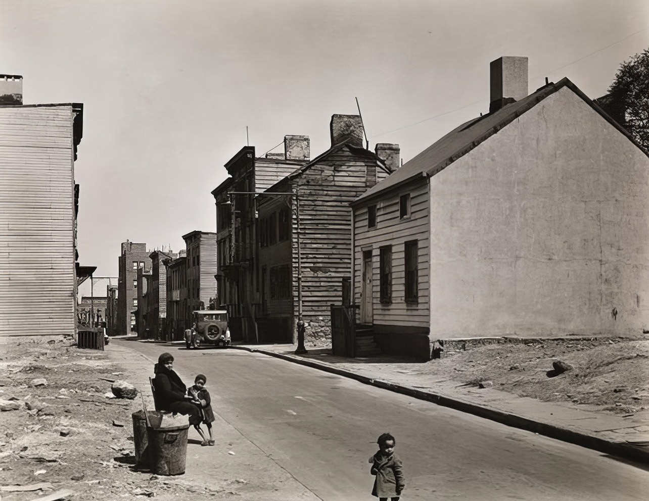 Talman Street between Jay and Bridge Streets, 1936