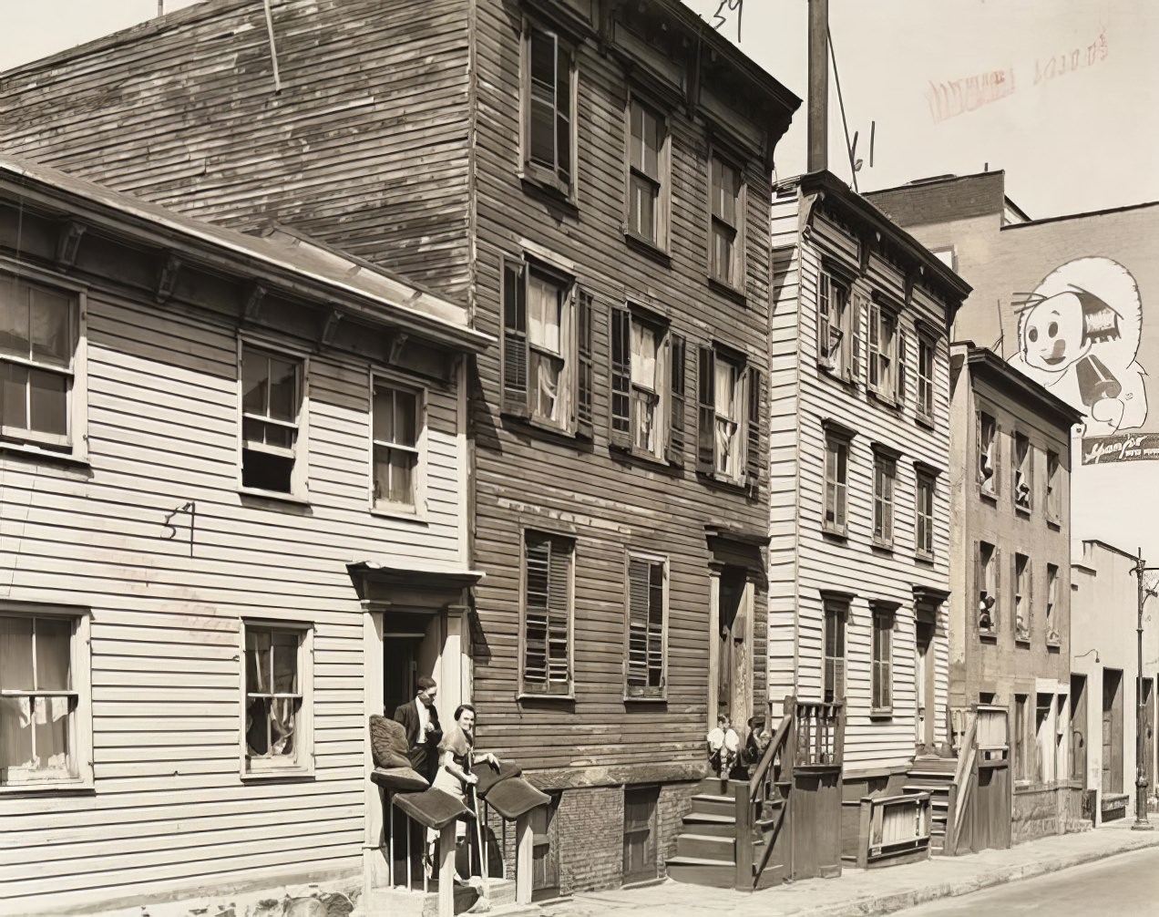 Talman Street, nos. 57-61, 1936