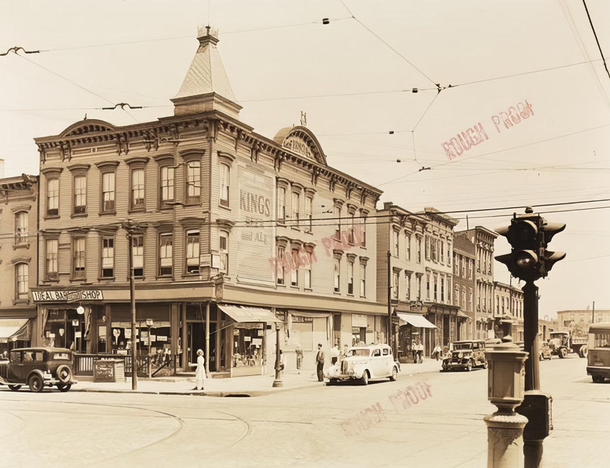 Graham and Metropolitan Avenues, 1937