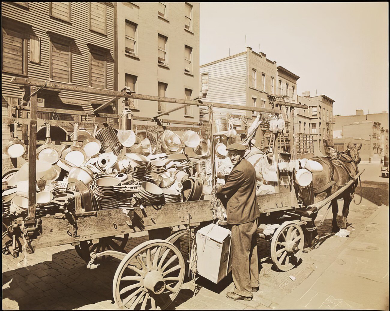 Traveling Tin Shop, 1936