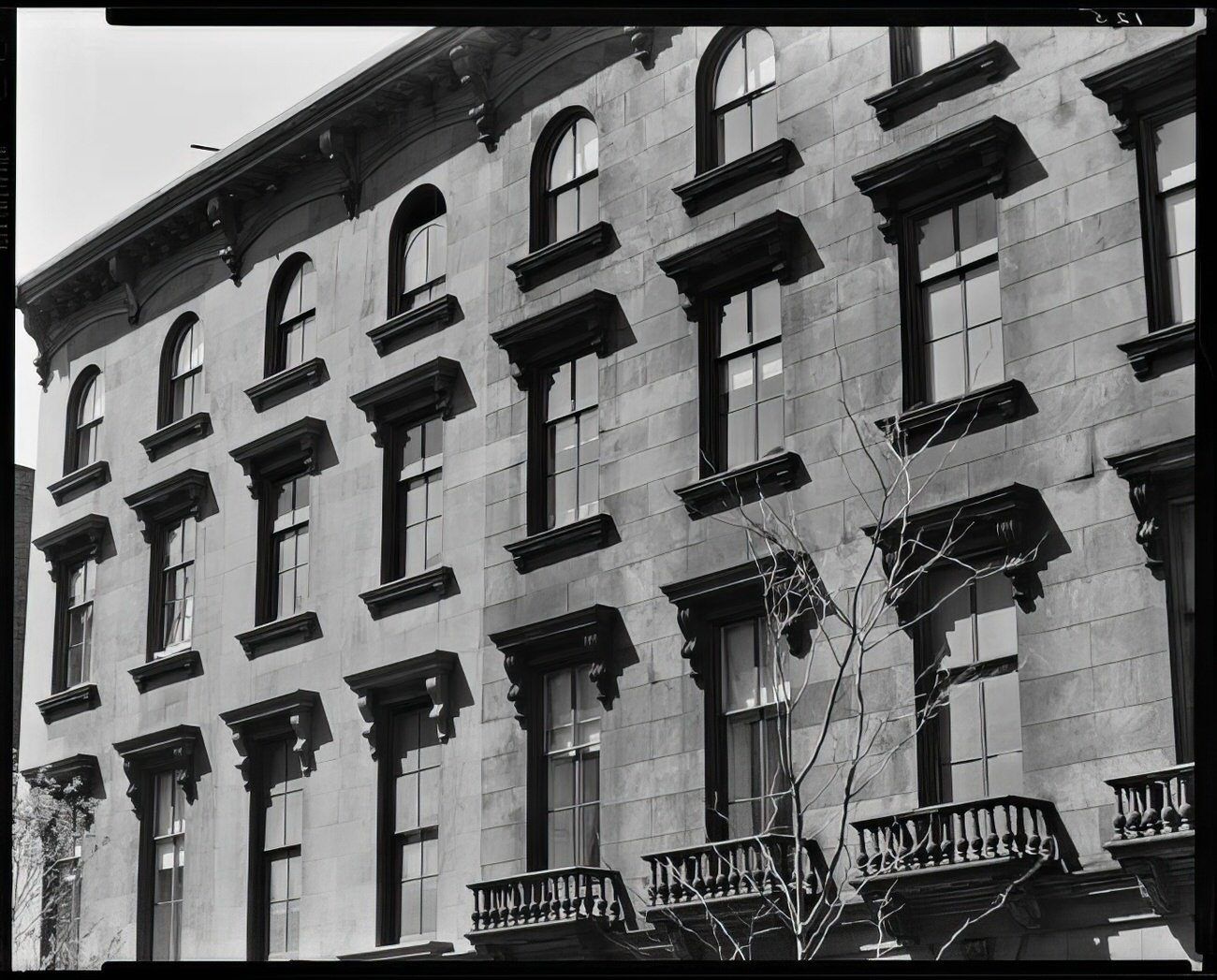 Brooklyn Facade: 65-71 Columbia Heights, 1936