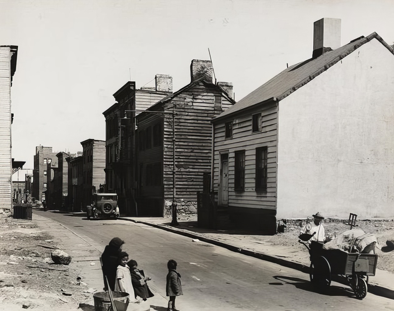 Talman Street between Jay and Bridge Streets, 1936