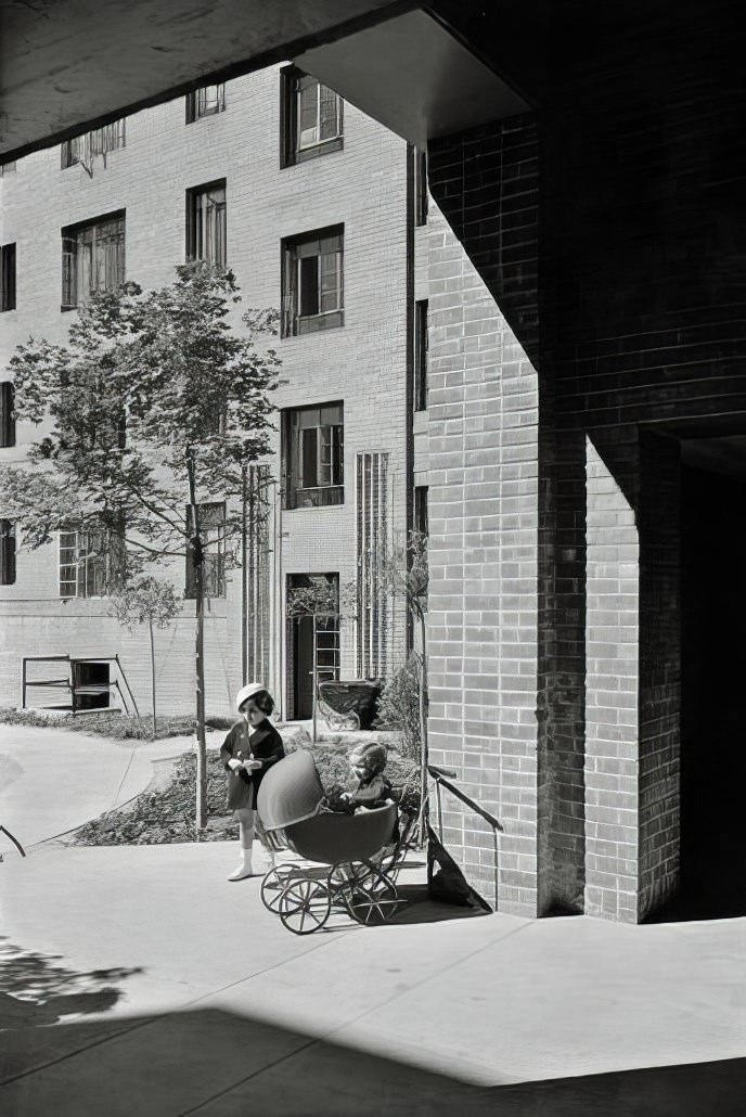 Hillside Housing Inc., Boston Post Road, Bronx, 1935.