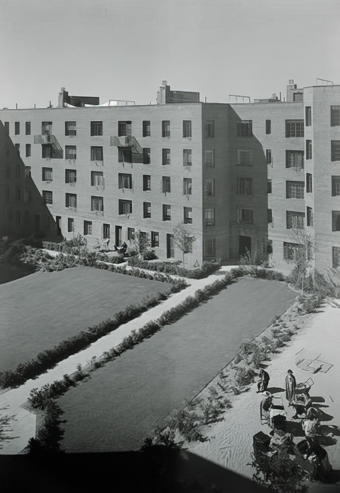 Hillside Housing Inc., Boston Post Road, Bronx, 1935.