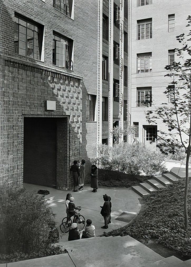 Hillside Housing Inc., Boston Post Road, Bronx, 1935.