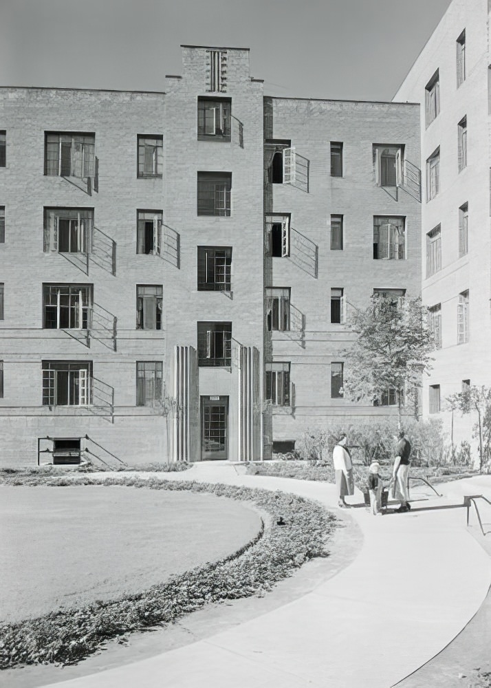 Hillside Housing Inc., Boston Post Road, Bronx, 1935.