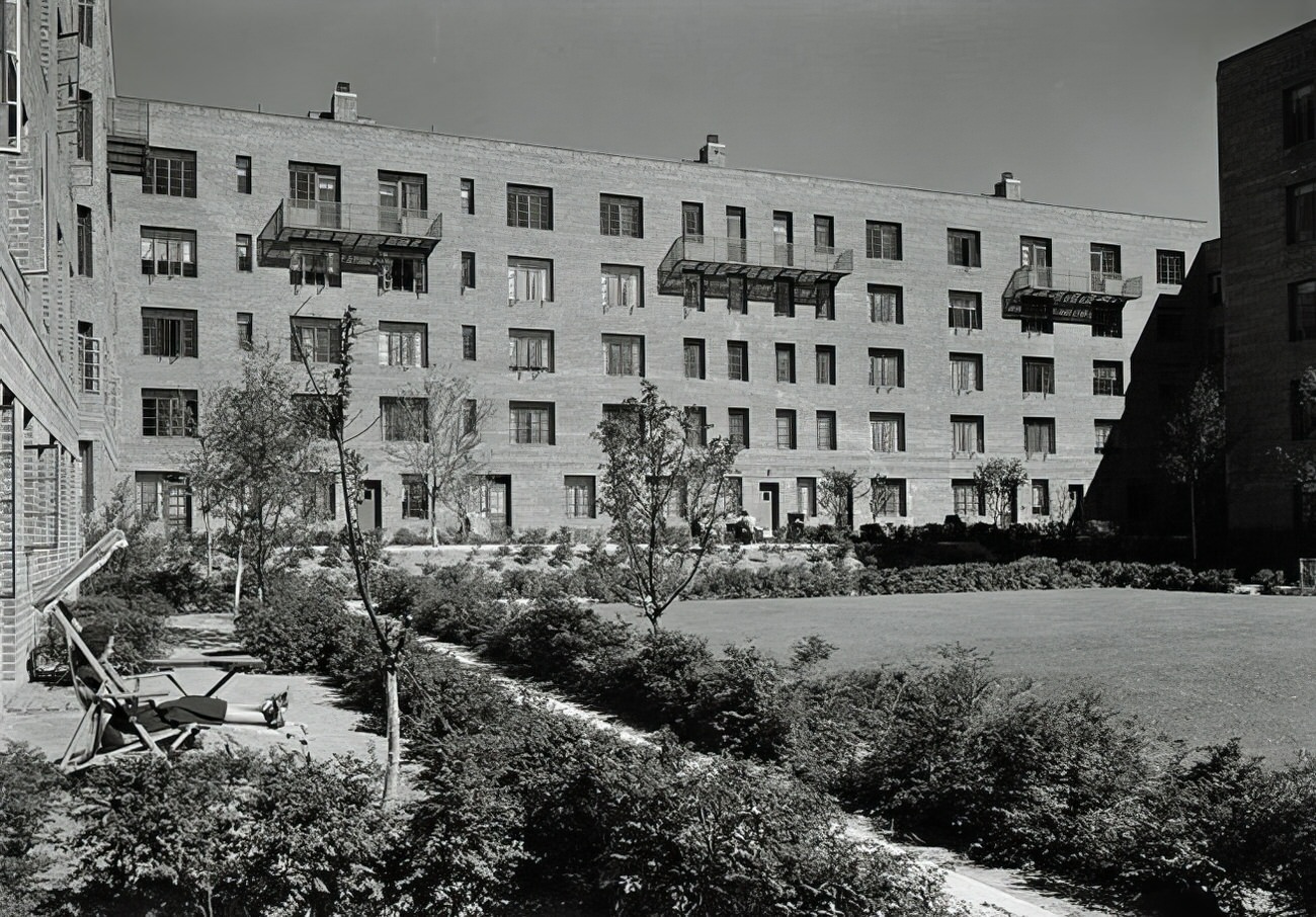 Hillside Housing Inc., Boston Post Road, Bronx, 1935.