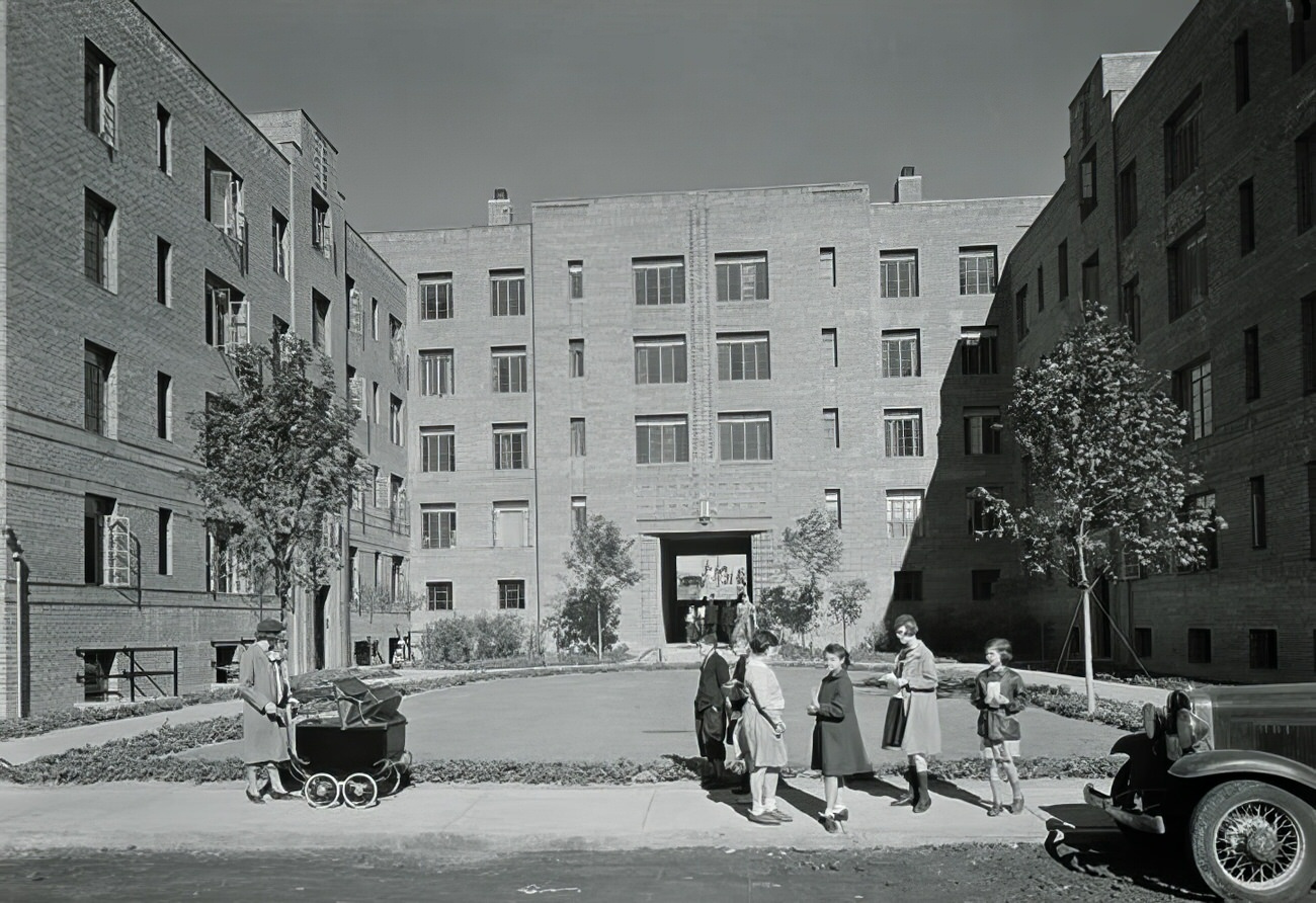 Hillside Housing Inc., Boston Post Road, Bronx, 1935.