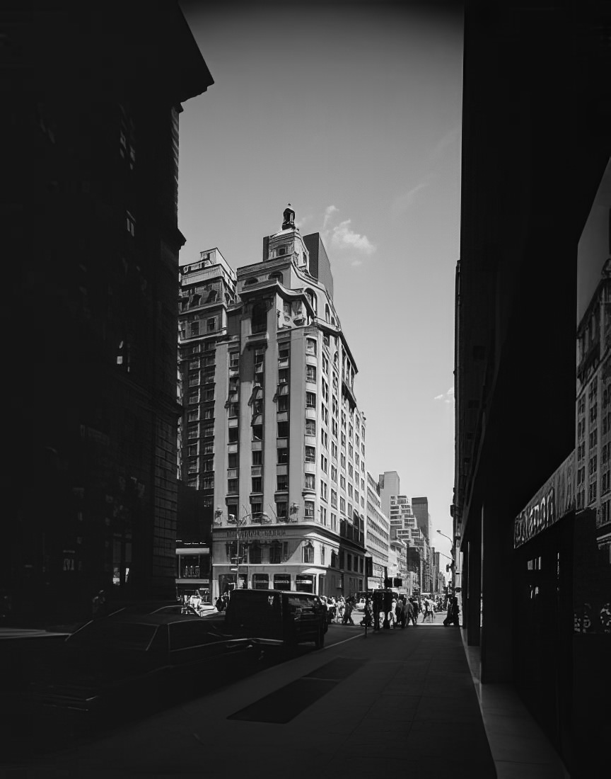 Aeolian Building at 689-691 Fifth Avenue, 1975.