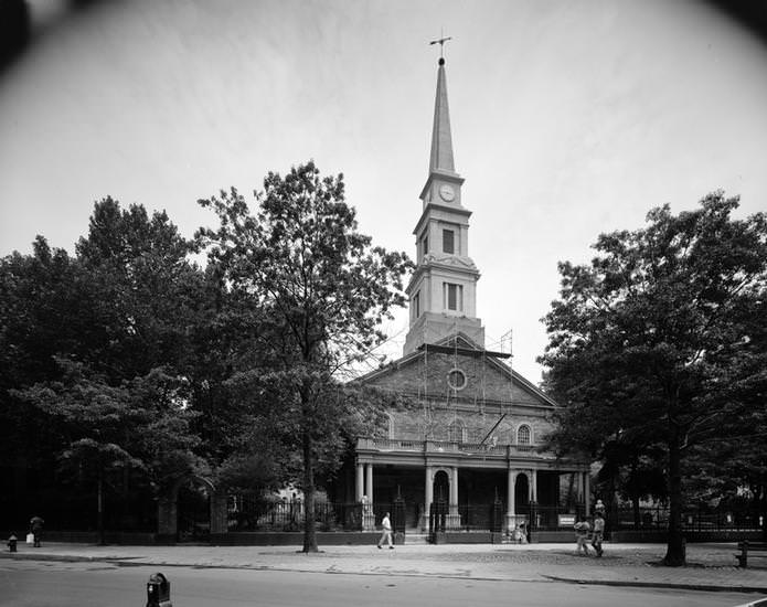 St. Mark's-in-the-Bowery, 1978.