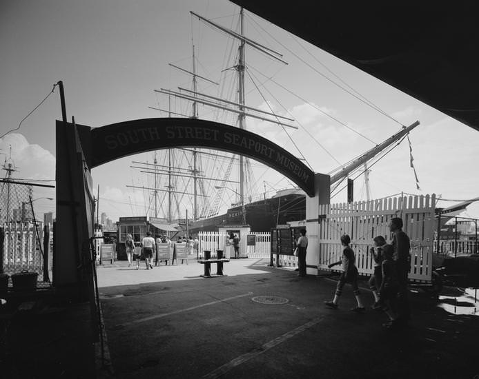 South Street Seaport Museum, 1975.