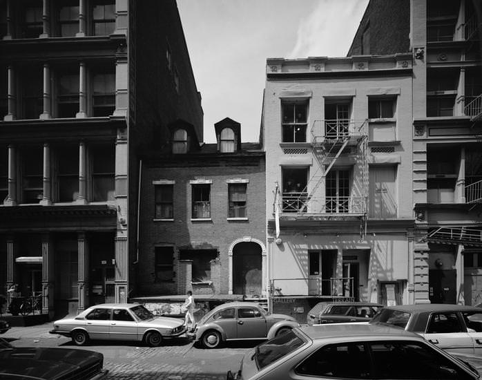 137, 139, and 141 Greene Street, 1977.