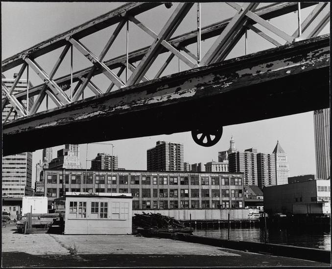 Tin Building, Pier 17 at South Street, 1977.