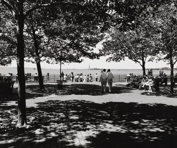 Battery Park, 1975.