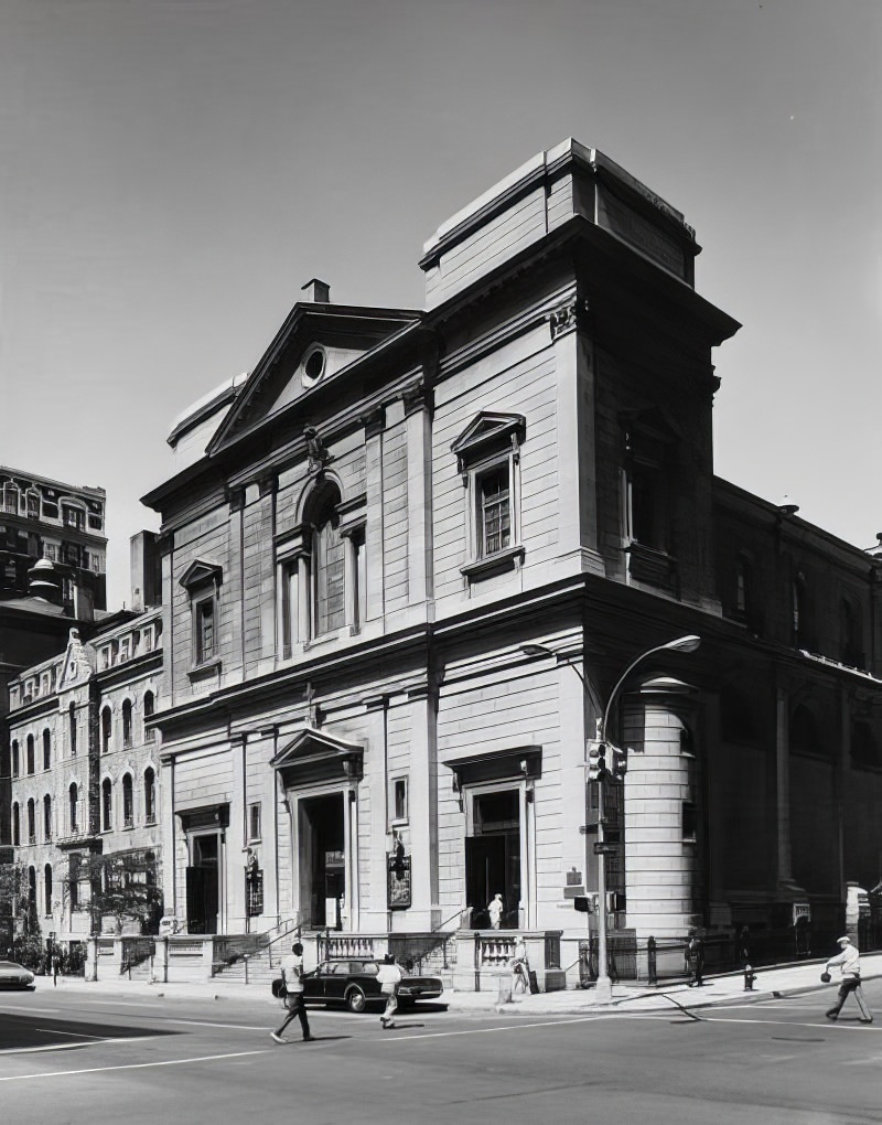 Church of St. Ignatius Loyola at 980 Park Avenue, 1971.