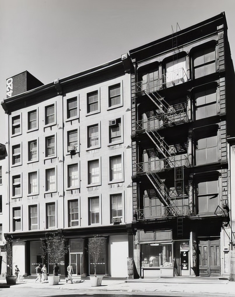 420 and 422 West Broadway, 1971.