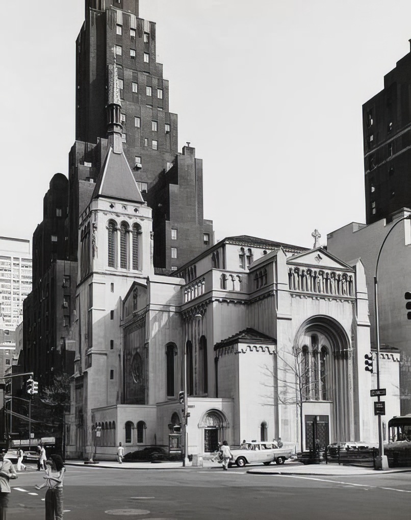 Church of Our Saviour at 59 Park Avenue, 1975.