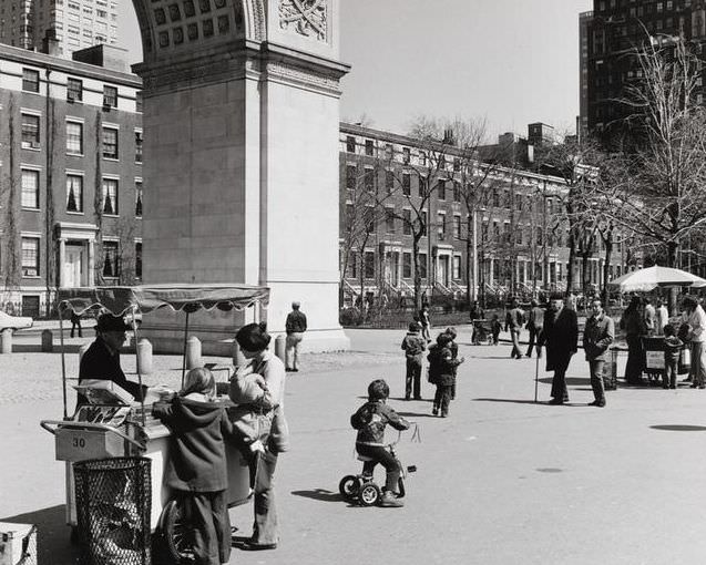 Washington Square, 1973.