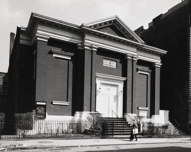 Community Synagogue Center at 323 East 6th Street, 1971.