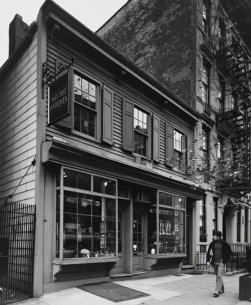 Ages Past Antiques at 450 East 78th Street, 1973.