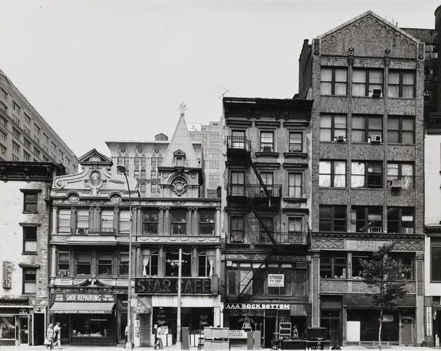 West 23rd Street between Sixth and Seventh Avenues, 1973