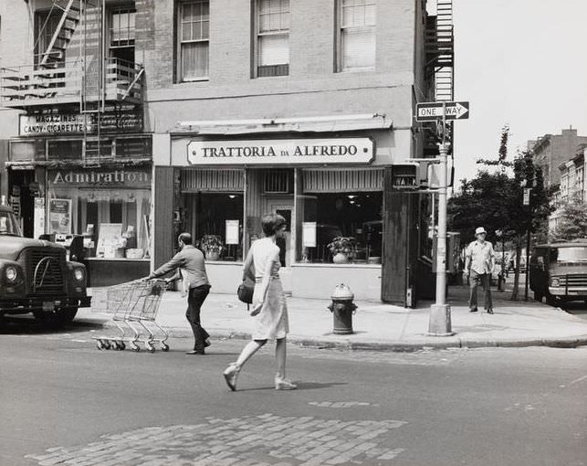 Trattoria da Alfredo, 581 Hudson Street, 1973