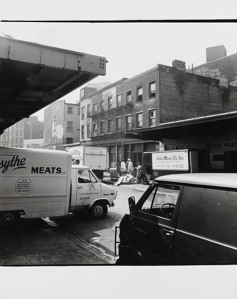 Forsythe Meats and Asia Meat Co., Little West 12th Street, 1971