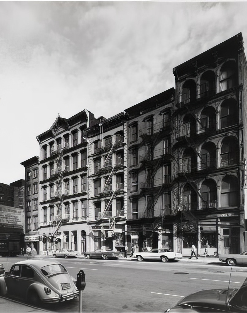 Church Street between Lispenard and Walker Streets, 1973