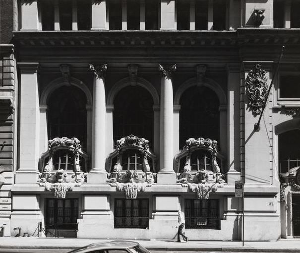 New York Yacht Club, 37 West 44th Street, 1971