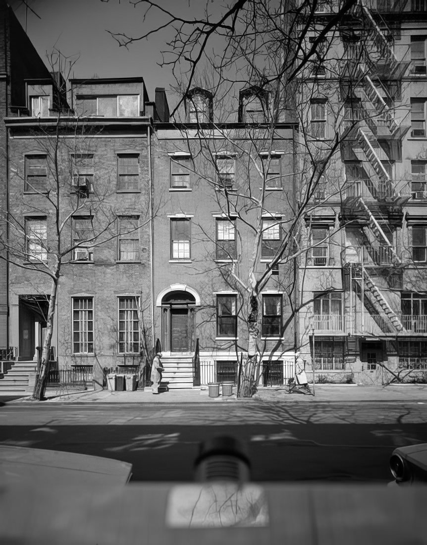 61, 59, and 57 Morton Street, 1971.