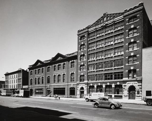 West 23rd Street between Tenth and Eleventh Avenues, north side, 1973