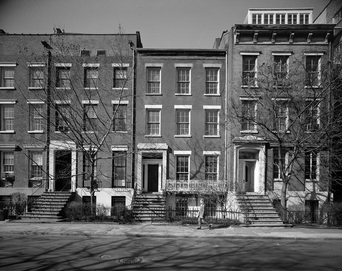 13, 11, and 9 Bank Street, 1973.