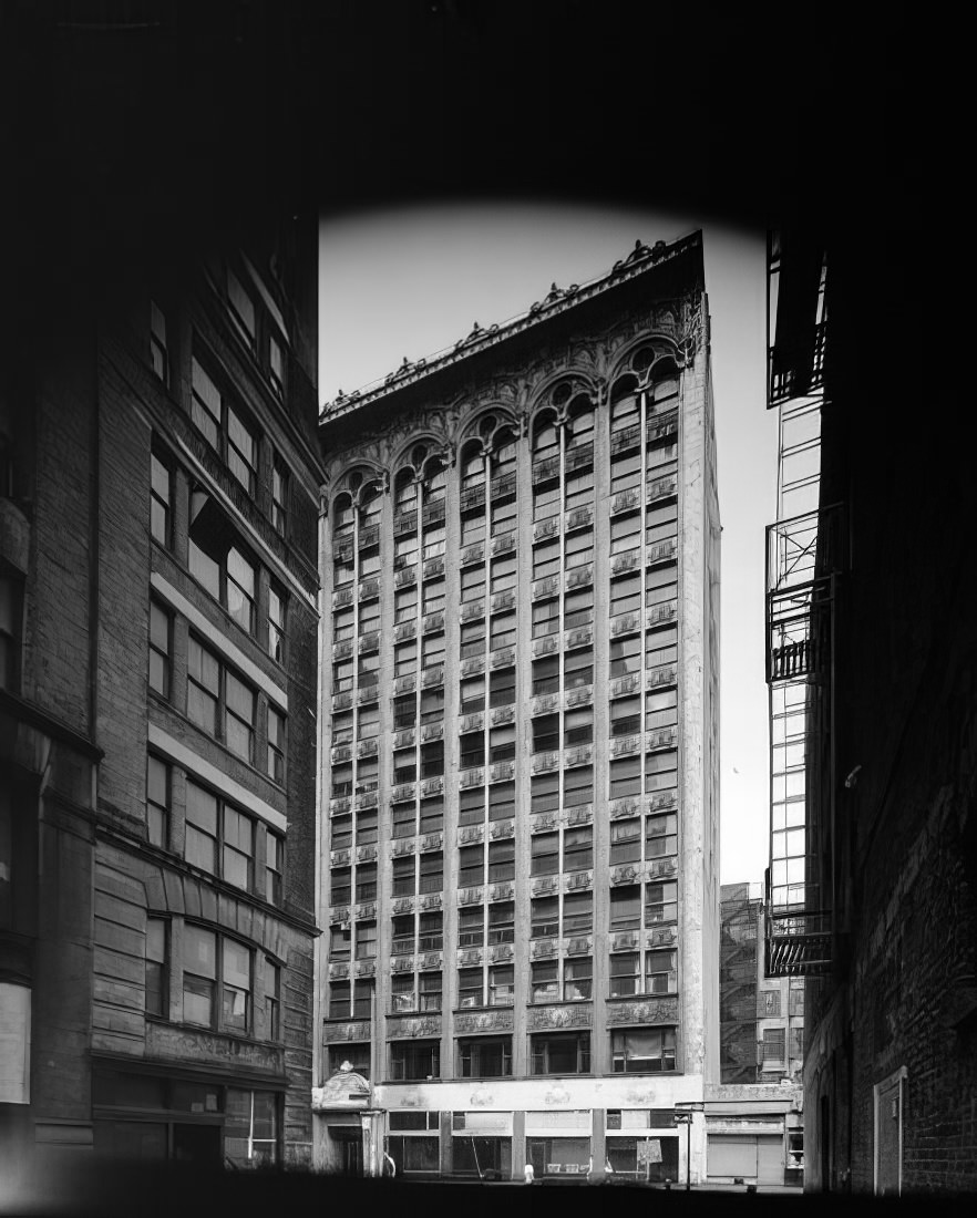 Bayard-Condict Building at 65-69 Bleecker Street, 1971.