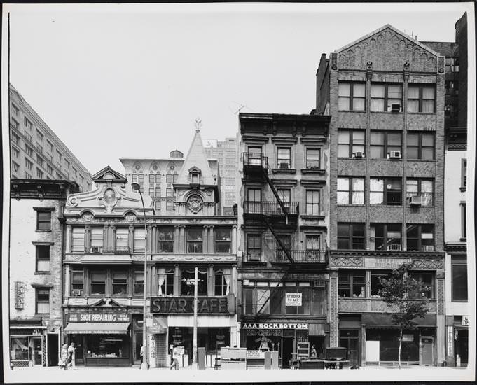 West 23rd Street between Sixth and Seventh Avenues, 1975