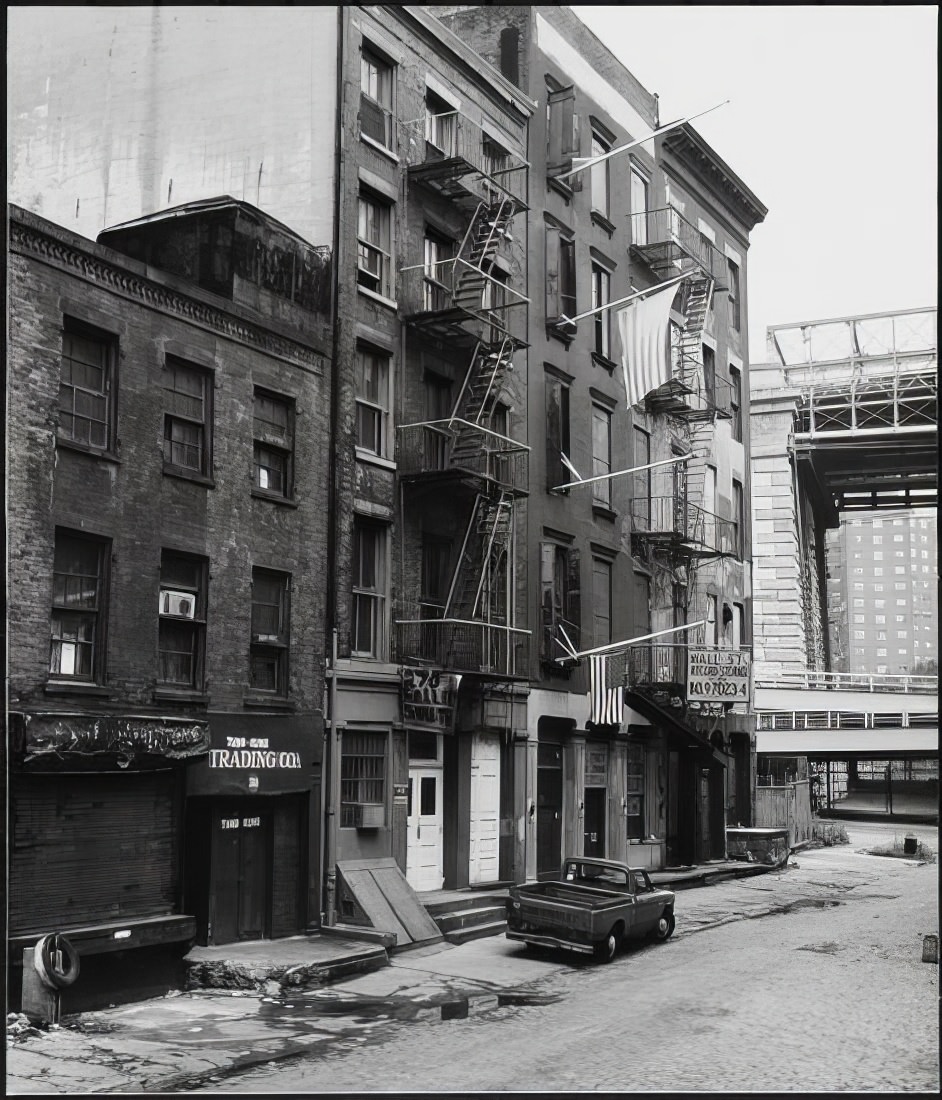 268, 270, 272, and 274 Water Street, 1974