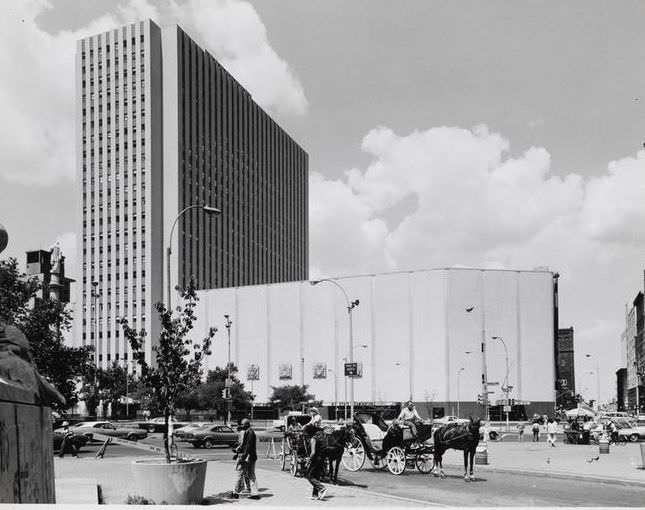 New York Coliseum, 10 Columbus Circle, 1975