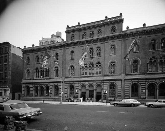 Public Theater at 425 Lafayette Street, 1977.