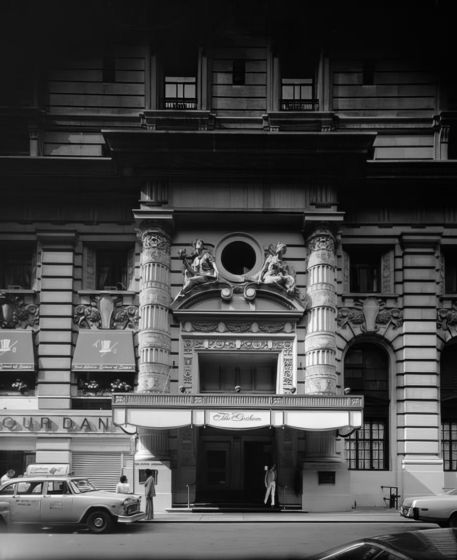 The Gotham Hotel at 700 Fifth Avenue, 1978.