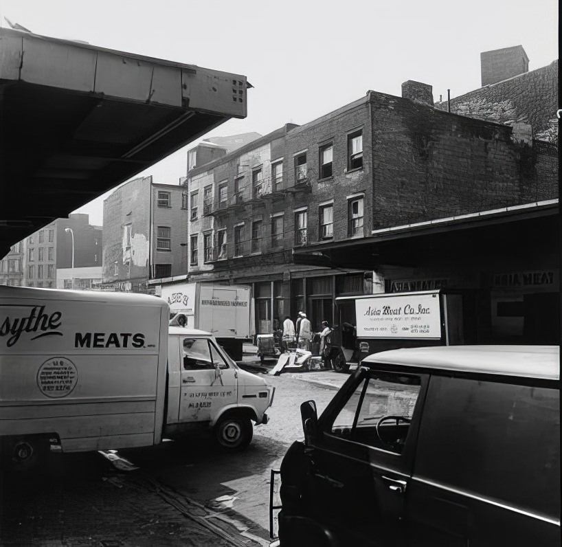 Forsythe Meats and Asia Meat Co., Little West 12th Street, 1971