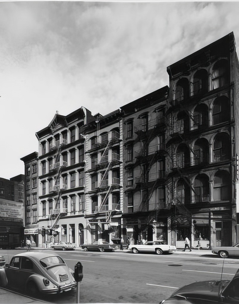 Church Street between Lispenard and Walker Streets, 1975