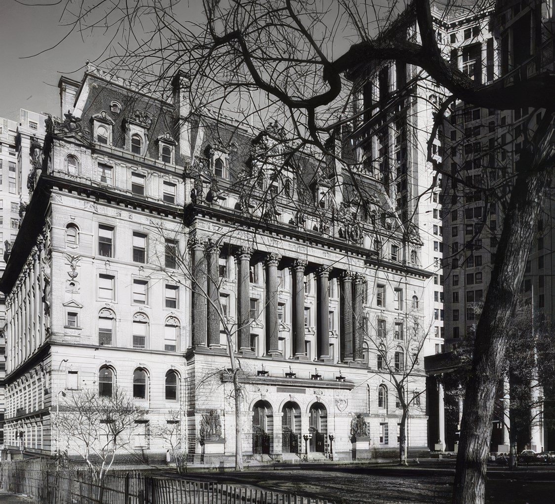 Surrogate's Court (Hall of Records), 31 Chambers Street, 1975